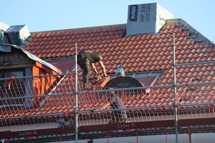 Photo Roof installation